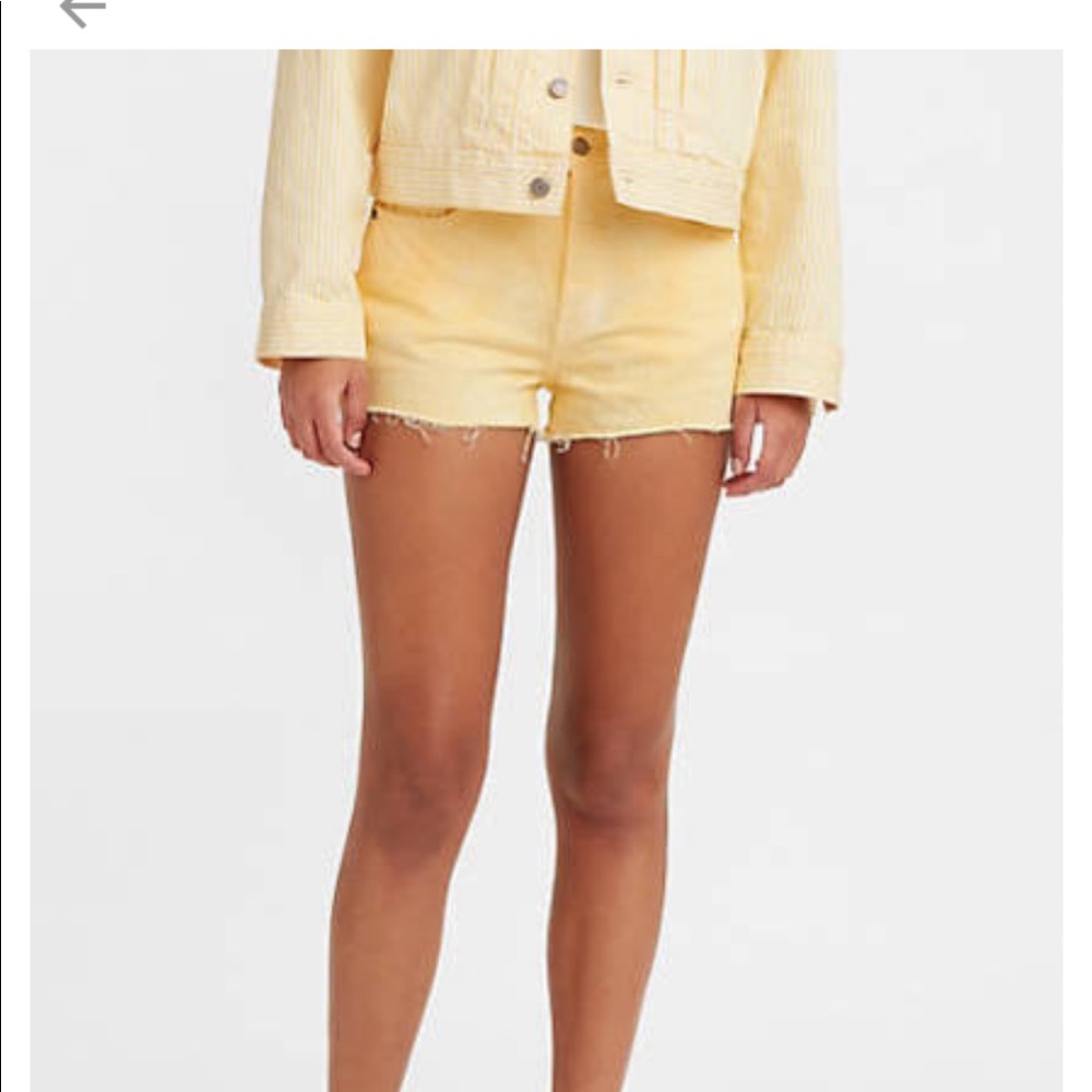 New Levi’s 501 High Waist Shorts